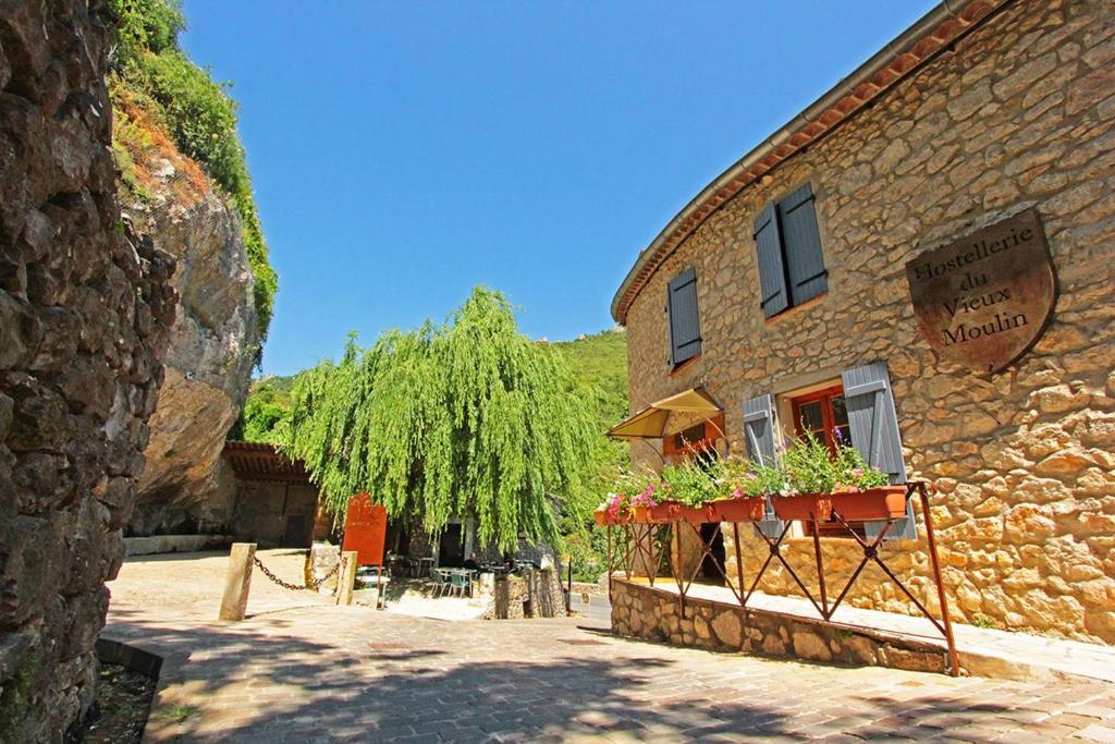 Hostellerie Du Vieux Moulin Duilhac Eksteriør billede